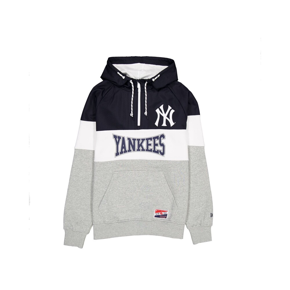New Era New York Yankees Throwback Color Block Hoodie - Size S